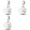 3X Wall Mount Bracket for Eero 6+ Dual-Band Mesh Wi-Fi 6+ Router, Sturdy Socket Bracket, Space Saving, Wire Management 1