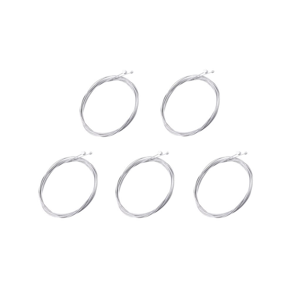 5X Bike Brake Cable Shifter Cable, 2 Meters Bicycle Gear Cable Wire For Mountain Bike, Bike Brake Wire Set For Road Bike 4712920855030