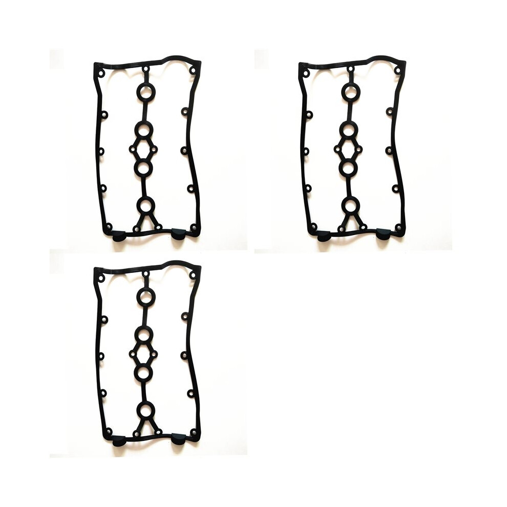 3X Aluminum Cover Valve Cover Gasket For - Aveo Aveo5 - Daewoo Lanos Kalos Lacetti Nubira 96353002 6031243304222
