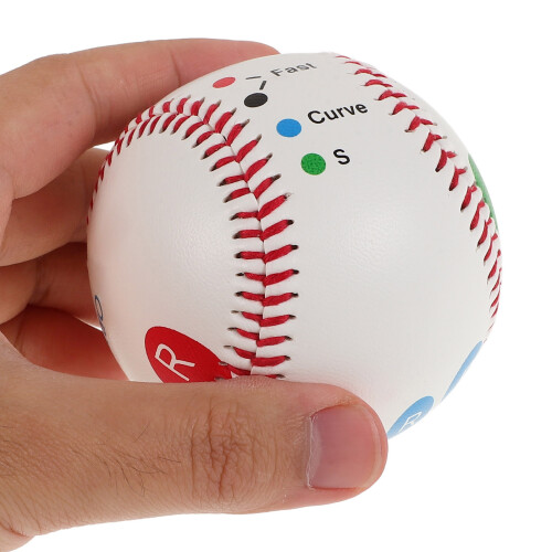 5Pcs PU Soft Baseballs for Baseball Training and Kids Play 2