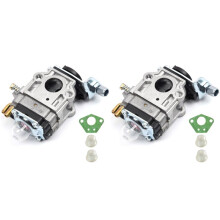 2Satz 15Mm Vergaser Kit für Bürste Schneider 43Cc 49Cc 52Cc Aktenvernichter Ketten Säge Kettensäge