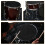 2Pcs Black Rubber Drum Mute Pads Quiet Practice Cymbal Dampeners 3
