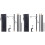 2X Detachable Camping Lantern Lamp Bracket Mount Portable Storage Hook Tent Table Hanging Light Holder Fixing Stand Set 1
