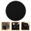 2Pcs Black Rubber Drum Mute Pads Quiet Practice Cymbal Dampeners 10