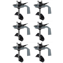 6X 1L Automotive Paint and Coating Mixing Slurry Cover Stirrer Paint Tools Mixing Paint Slurry Cover Agitator Paint Tool
