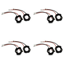 H7 LED Adapter för MK5 5 Auto Parts Base Strålkastarhållare med Tråd 8St D119A