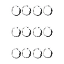 12X Accessoires de Voiture de Cadre de Couverture de Climatisation de Sortie D'Air de Voiture pour Sail