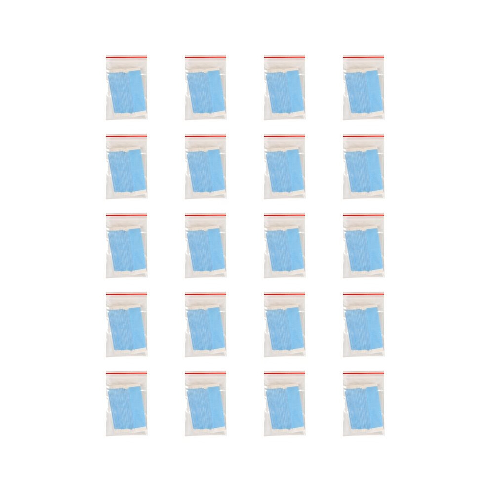 Unisex 720Pcs Strong Wig Tape Double Sided Adhesive Extension Hair Tape Strips Waterproof For Toupee/Lace Wigs Film Adhesive