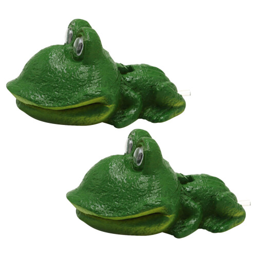 4Pcs Durable Resin Frog Air Stone Fish Tank Oxygen Diffuser Decoration 1