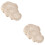 6Pcs Reusable Beige Bread Basket Cloth Liners Dough Baking Covers 7