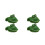 4Pcs Durable Resin Frog Air Stone Fish Tank Oxygen Diffuser Decoration 5