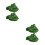 4Pcs Durable Resin Frog Air Stone Fish Tank Oxygen Diffuser Decoration 6