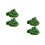 4Pcs Durable Resin Frog Air Stone Fish Tank Oxygen Diffuser Decoration 7