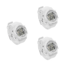 3Pièces Digitales Blanches Multi-Usages Écran LED Large