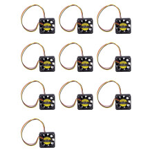 10pcs 40mm X 40mm X 10mm 3Pin 12V Brushless PC Computer Cooling Fan