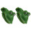 4Pcs Durable Resin Frog Air Stone Fish Tank Oxygen Diffuser Decoration 11