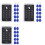 3X 125KHz RFID Access Control Keypad EM Card Reader Door Access Control System Door Lock Opener Keyboard System 1