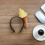 3Pcs Multi-Use Ice Cream Headband Soft Fabric Cone Hair Accessories 4