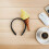 3Pcs Multi-Use Ice Cream Headband Soft Fabric Cone Hair Accessories 5