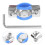 2Sets Easy Install Office Chair Savers Adjustable Clamp Stop Sinking 10