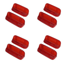 8 Stück Innen Tür Panel Licht Lampe Linse Reflektor Rot 1KD947419 Passend für B6 B7 CC MK5 MK6 MK6