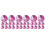 60Pcs Lightweight Violet Uv Testing Sheets Plastic Uv Detector Cards 4