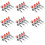 32Pcs GH-301AM 45Kg Toggle Clamp Quick Release Pull Action Vertical/Horizontal Type Clamps Hand Tool for Woodworking 1