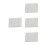 4Pcs White Acrylic Record Player Azimuth Ruler Vinyl Alignment Tool 7