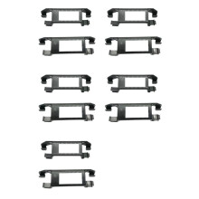 10Pcs Car Rear Multicolor Light LED Footwell Light Bracket Lamp Holder for 8 MK8 2021 2022 for- 5HG 947 307