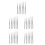 10Sets Three-Section Telescoping Mop and Broom Handles Silver 7