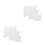 2Pcs Clear Stamping Blocks for Scrapbooking Crafts with 4