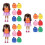 3Pièces Sac À Miniature En Polyester Coloré Sac Décoratif 10