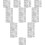 45Pcs Metal Erasing Shield Silver for Sketching Drafting and Craft Use 10