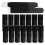 75Pcs Black Empty Paper Lipstick Boxes Durable Packing Containers 2