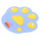 2Pcs Multi Color PVC Drain Covers Shower Tub Stopper with Easy-Handle 11