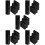 75Pcs Black Empty Paper Lipstick Boxes Durable Packing Containers 9