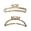 1Set Metall Haarclip Leopard , Haarklammer Für 1