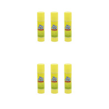 24Pièces Bâtons Adhesifs Jaunes Solides Pour Étudiants Et
