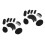 2Sets Durable Black Hair Styling Sponge Accessories for Volume Boost 5
