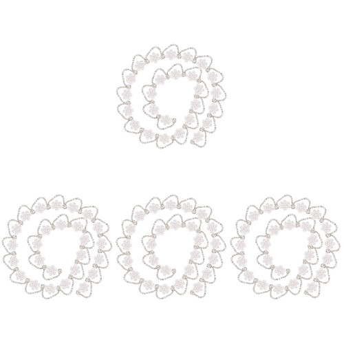 De Ruban Strass Perles Argent Pour Accessoires DIY Mode