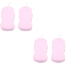 4Pièces Éponge Rose Souple Pour Usage