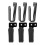 12Pairs Black Baseball Hat Storage Holder Wall Mount Cap Rack 2