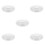 5Pièces Accessoires En Silicone Durable Anti-Reflux Transparent 1