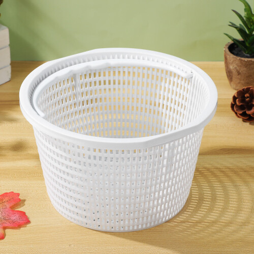 3Pcs Swimming Pool Skimmer Basket ABS Material White Filter Basket 2
