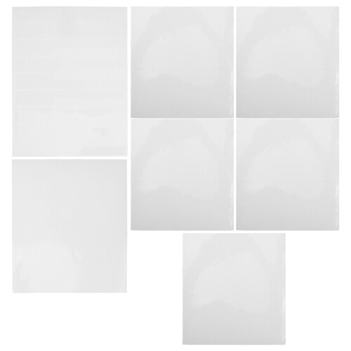 3Sets Clear Piano Key Stickers Easy-Install Protective Keyboard Decals 1