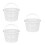 3Pcs Swimming Pool Skimmer Basket ABS Material White Filter Basket 9