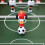 10Pcs Durable Metal Rods Football Table Accessory Assorted Colors 5