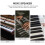 3Sets Clear Piano Key Stickers Easy-Install Protective Keyboard Decals 5