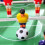 10Pcs Durable Metal Rods Football Table Accessory Assorted Colors 6