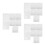 3Sets Clear Piano Key Stickers Easy-Install Protective Keyboard Decals 8